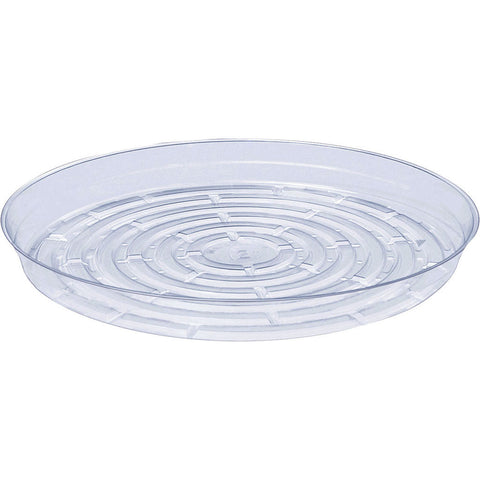 Everspring Vinyl Plant Saucer – Clear, 12 in