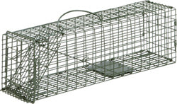 Duke Standard Single-Door Live Animal Cage Trap, Small (16 in x 5 in x 5 in)