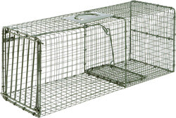 Duke Heavy-Duty Single-Door Live Animal Cage Trap, Large (28 in x 12 in x 12 in)