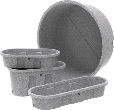 Tarter DuraTough Oval Poly Stock Tank