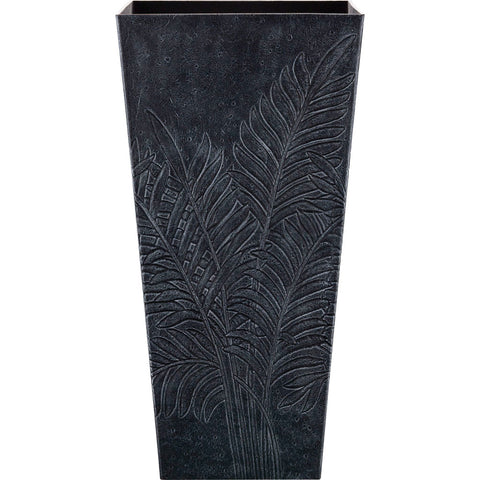 Southern Patio Fern Planter, 13.78 IN, Gray