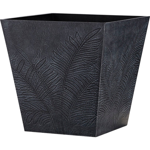 Southern Patio Fern Planter, 12 IN, Gray