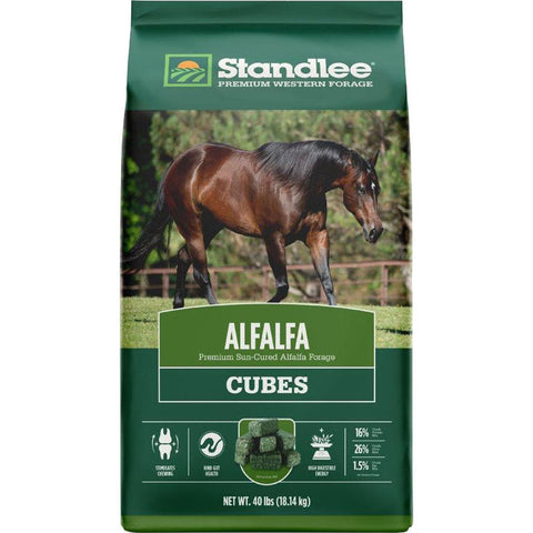 Standlee Premium Alfalfa Cubes, 40 lb