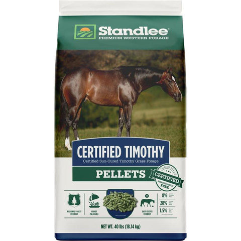 Standlee Premium Certified Timothy Pellets 40 LB