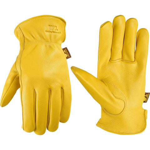 Wells Lamont Men's Deerskin Full Leather Driving Glove, XL