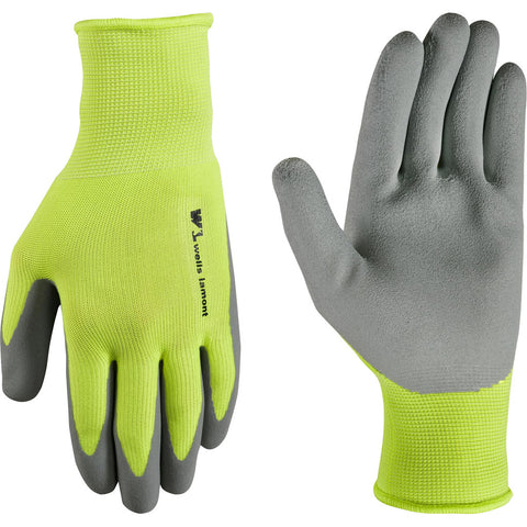 Wells Lamont Men's Hi-visibility Latex Coated Glove, Medium