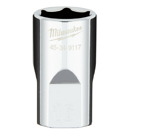 Milwaukee 1/2DR 16mm 4FLT Socket