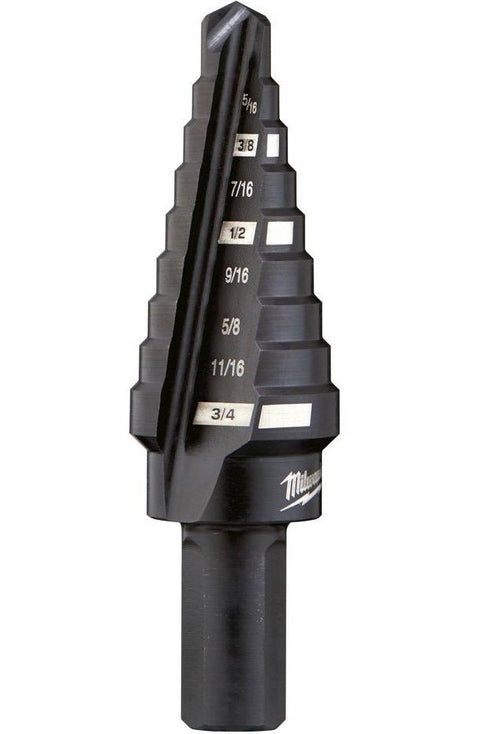 Milwaukee 1/4x3/4" Step Drill Bit