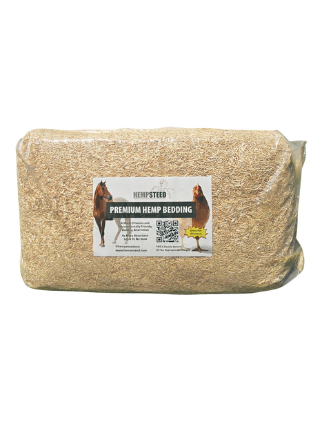 Hempsteed Premium Hemp Bedding, 33 lb