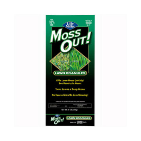 Lilly Miller Moss Out Granules, 20 lb.