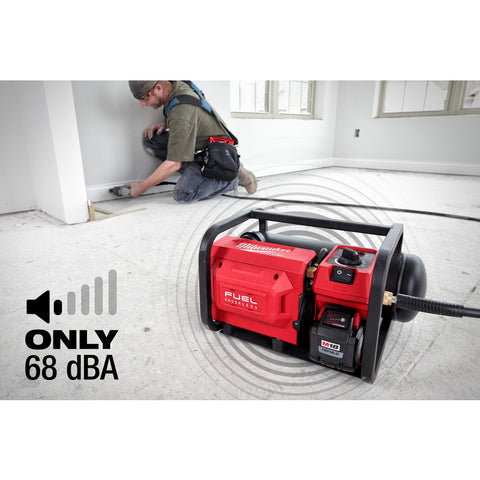 Milwaukee M18 FUEL Quiet Air Compressor, 2 Gallon