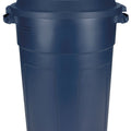 Rubbermaid Garbage Can, 32 Gallon, Blue