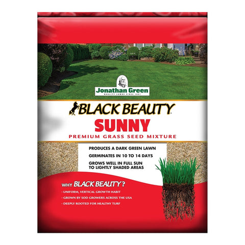 Jonathan Green Black Beauty Full Sun Grass Seed Mixture, 25 lb