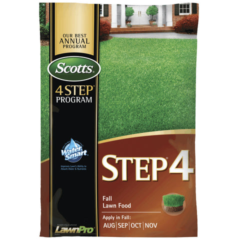 Scotts Turf Builder Lawn Food Step 4 Fall Fertilizer, 15,000 sq ft