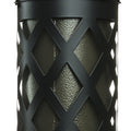 TIKI Outdoor Torch, Black Steel, 65"