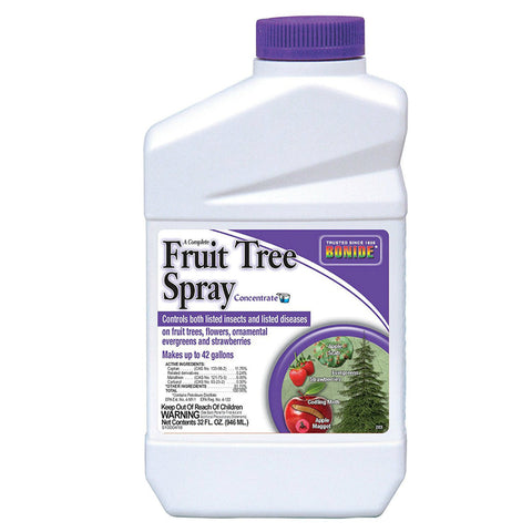 Bonide Liquid Fruit Tree Spray for Insect Control, 1 qt