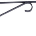 Living Accents 9 in. Black Steel Plant Hook