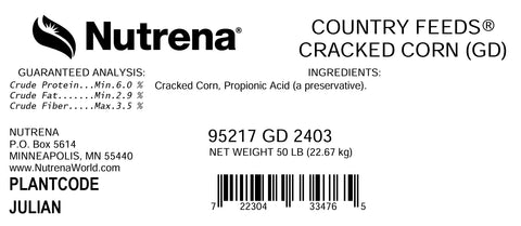 Nutrena® Country Feeds® Cracked Corn 50 lbs