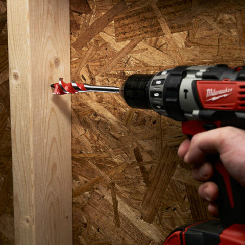 Milwaukee Speed Feed Wood Boring Bit, 7/8" X 6"