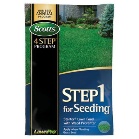 Scotts Turf Builder Lawn Food Step 1 with Seeding Protection, 5,000 sq. ft.