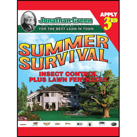 Jonathan Green Summer Survival Insect Control Plus Lawn Fertilizer, 16.65 lb