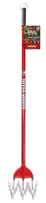 Garden Weasel Rotary Hand Cultivator, 56" Length