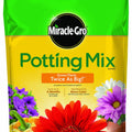 Miracle-Gro Potting Mix with Fertilizer, 8 Quart