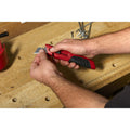 Milwaukee Utility Knife, Black/Red