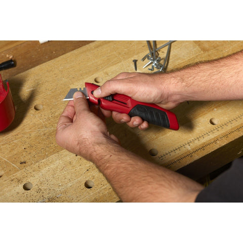 Milwaukee Utility Knife, Black/Red