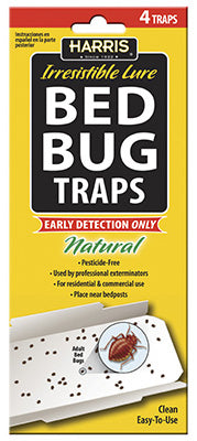 Harris Bed Bug Traps, 4 Pack