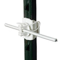 Gallagher T-Post Pinlock Jaw Insulator, White