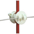 Gallagher Screw-On Rod Insulator, White