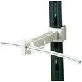 Gallagher T-Post Offset Insulator, White, 5 in.