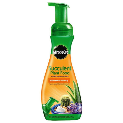 Miracle-Gro Foaming Succulent Plant Food, 8 oz.