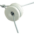 Gallagher Porcelain Donut Insulator, 3.5 in.