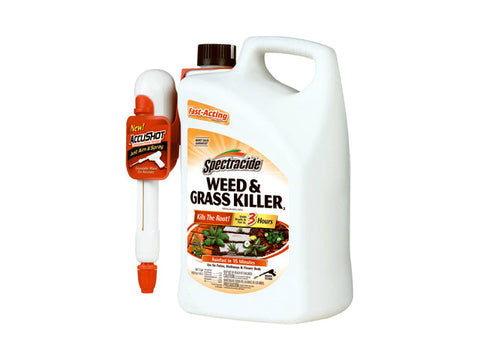 Spectracide Weed & Grass Killer with AccuShot Sprayer, 1.33 Gallon