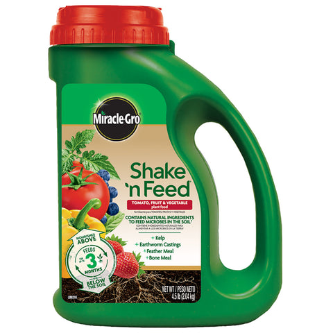 Miracle-Gro Vegetable & Fruit Plant Food, 4.5 lb
