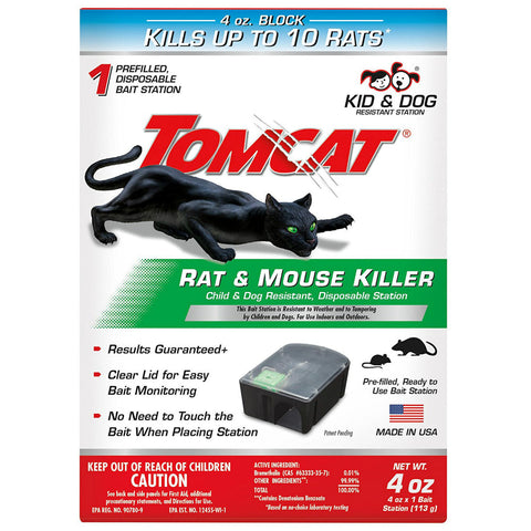 Tomcat Disposable Rat Bait Station