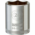 DeWalt Metric Standard Socket, 24 MM, 1/2" Drive