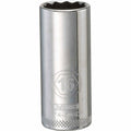 DeWalt Metric 12 Point Socket, 3/8" Drive, 16mm