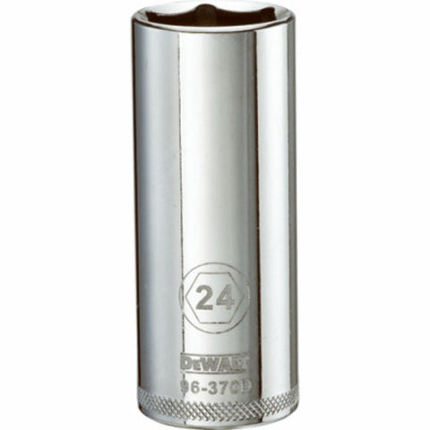 DeWalt Metric Deep Socket, 24 MM