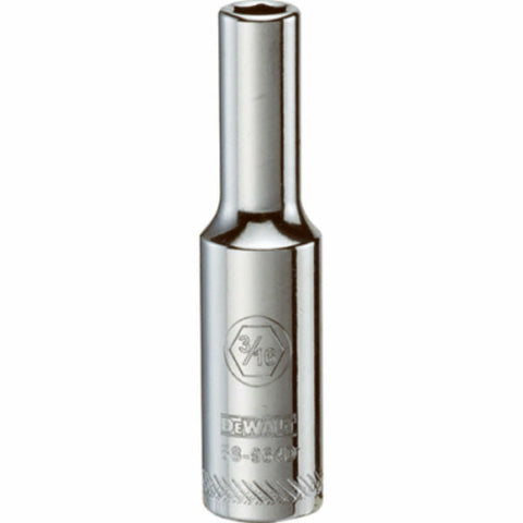 DeWalt Fractional Deep SAE Standard Socket, 3/16"