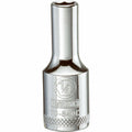 DeWalt Polished Chrome Vanadium Deep Sockets, 3/8", 1/4"