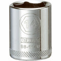 DeWalt Metric Deep Socket, 14 mm x 1/4" Drive, 6 Points