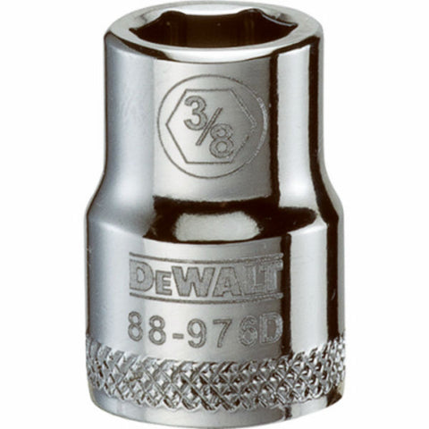 DeWalt Fractional SAE Standard Socket, 3/8"