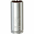 DeWalt Metric 12 Point Deep Socket, 3/8" Drive, 14mm