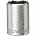 DeWalt Metric Deep Socket, 13 mm x 1/4" Drive, 6 Points