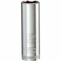 DeWalt SAE Deep Socket, 7/16" x 1/4" Drive, 6 Point