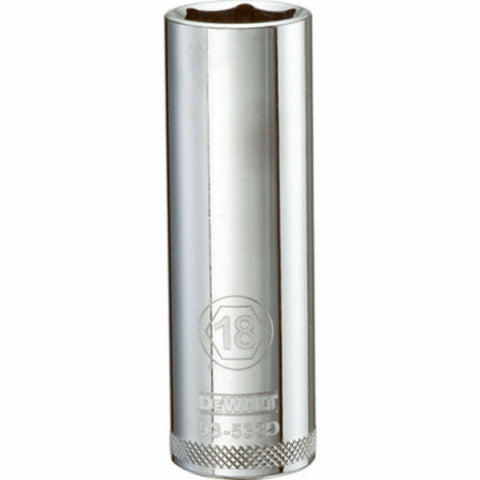 DeWalt Metric Deep Socket, 18 MM