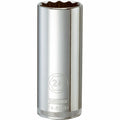 DeWalt Metric 12 Point 1/2" Drive Deep Socket, 24mm